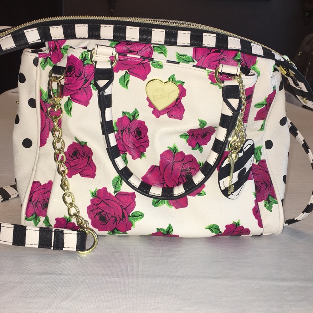 Floral Betsy Johnson bag SOLD